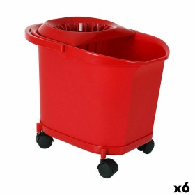 Seau de Lavage 16 L Rouge (6 Unités): Plus de 300.000 produits de grandes marques en vente directe à prix usine sur cadeaufou.co
