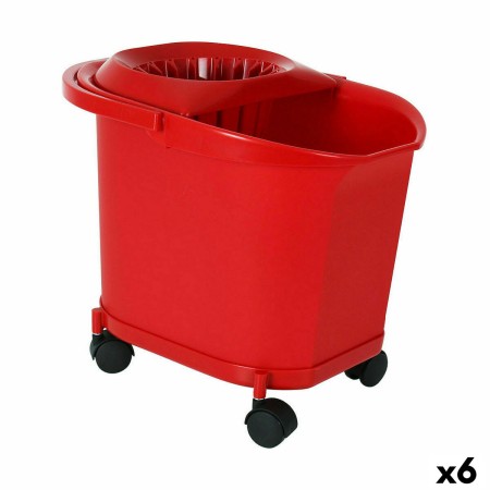 Seau de Lavage 16 L Rouge (6 Unités): Plus de 300.000 produits de grandes marques en vente directe à prix usine sur cadeaufou.co