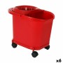 Seau de Lavage 16 L Rouge (6 Unités): Plus de 300.000 produits de grandes marques en vente directe à prix usine sur cadeaufou.co