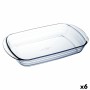 Plat de Four Ô Cuisine Ocuisine Vidrio Transparent verre Rectangulaire 40,3 x 26,3 x 7,3 cm (6 Unités): Plus de 300.000 produits