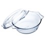 Plat de Four Ô Cuisine Ocuisine Vidrio Transparent verre 21,5 x 18 x 8,5 cm Avec couvercle (3 Unités): Plus de 300.000 produits 