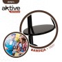Roues de barbecue au charbon de bois Aktive Aluminium Métal émaillé Textilène 42 x 76,5 x 42 cm Noir: Plus de 300.000 produits d
