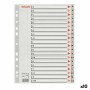 Séparateurs Esselte A-Z Alphabet Gris A4 (10 Unités): Plus de 300.000 produits de grandes marques en vente directe à prix usine 