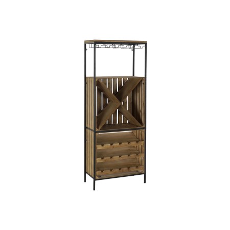 Range Bouteilles DKD Home Decor Noir Naturel Métal Sapin 60 x 30 x 160 cm: Plus de 300.000 produits de grandes marques en vente 