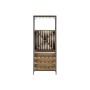 Range Bouteilles DKD Home Decor Noir Naturel Métal Sapin 60 x 30 x 160 cm: Plus de 300.000 produits de grandes marques en vente 