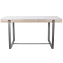 Table de Salle à Manger Home ESPRIT Blanc Gris Naturel Métal 150 x 85 x 75 cm: Plus de 300.000 produits de grandes marques en ve