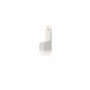 Support de tringle de penderie Stor Planet Cintacor Blanc Ovale 15 x 25 mm (2 Unités): Plus de 300.000 produits de grandes marqu