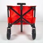 Chariot de plage polyvalent Aktive 90 x 91 x 47 cm Rouge Acier: Plus de 300.000 produits de grandes marques en vente directe à p