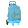 Cartable à roulettes Benetton Spring Bleu ciel 33 X 45 X 22 cm: Plus de 300.000 produits de grandes marques en vente directe à p