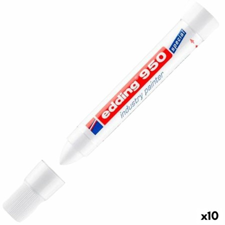 Marqueur permanent Edding 950 Blanc 10 Pièces (10 Unités): Plus de 300.000 produits de grandes marques en vente directe à prix u