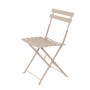 Chaise de jardin Sira Taupe Acier 41 x 46 x 80 cm (2 Unités): Plus de 300.000 produits de grandes marques en vente directe à pri