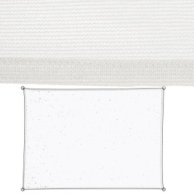 Voiles d'ombrage Blanc Polyéthylène 350 x 1 x 500 cm: Plus de 300.000 produits de grandes marques en vente directe à prix usine 