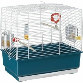 Cage à oiseaux Ferplast Rekord 3 Bleu/Blanc 49 x 30 x 48,5 cm: Plus de 300.000 produits de grandes marques en vente directe à pr