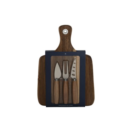 Planche à découper Home ESPRIT Acier inoxydable Acacia 30 x 21,5 x 1,5 cm (4 Pièces): Plus de 300.000 produits de grandes marque