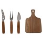 Planche à découper Home ESPRIT Acier inoxydable Acacia 30 x 21,5 x 1,5 cm (4 Pièces): Plus de 300.000 produits de grandes marque