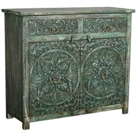 Buffet Alexandra House Living Vert Bois de manguier 40 x 90 x 103 cm: Plus de 300.000 produits de grandes marques en vente direc