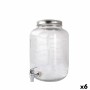 Carafe à eau avec robinet La Mediterránea verre 4 L (6 Unités): Plus de 300.000 produits de grandes marques en vente directe à p