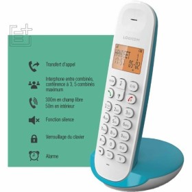 Téléphone fixe Logicom DECT ILOA 150 SOLO Turquoise: Plus de 300.000 produits de grandes marques en vente directe à prix usine s