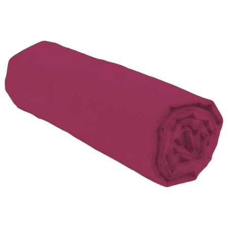 Drap housse Lovely Home LH71609 Fuchsia Rose 140 x 190 + 35 cm: Plus de 300.000 produits de grandes marques en vente directe à p