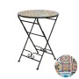 Table d'Appoint en Fer Forgé Praha Ronde Noir Fer (Ø 60 cm): Plus de 300.000 produits de grandes marques en vente directe à prix
