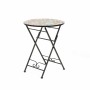 Table d'Appoint en Fer Forgé Praha Ronde Noir Fer (Ø 60 cm): Plus de 300.000 produits de grandes marques en vente directe à prix