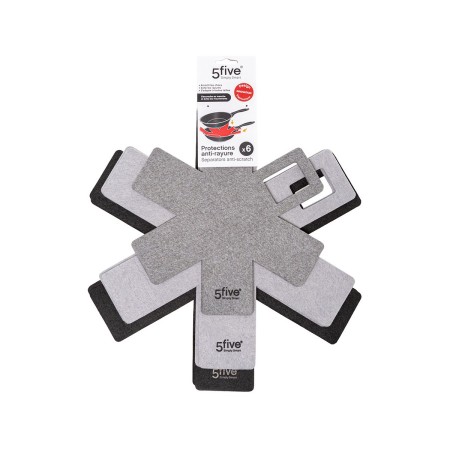 Protège-casseroles 5five Simply Smart Tissu Peluche 6 Pièces: Plus de 300.000 produits de grandes marques en vente directe à pri