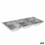 Plateau apéritif La Mediterránea Stonehenge 3 Compartiments 25 x 11 x 3 cm (24 Unités): Plus de 300.000 produits de grandes marq