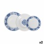 Service de Vaisselle La Mediterránea Alcora Ronde 12 Pièces (2 Unités): Plus de 300.000 produits de grandes marques en vente dir