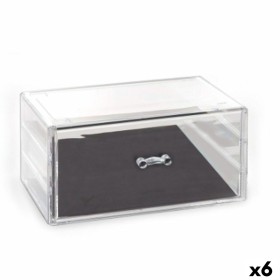 Organisateur polyvalent Confortime Plastique Transparent 23,5 x 15,3 x 10,8 cm (6 Unités): Plus de 300.000 produits de grandes m