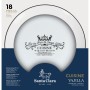 Assiettes Santa Clara Cuisine Porcelaine Ronde 18 Pièces (2 Unités): Plus de 300.000 produits de grandes marques en vente direct