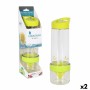 Bouteille Kitchen Tropic Jaune Mélangeur 7,5 x 24,5 cm (2 Unités): Plus de 300.000 produits de grandes marques en vente directe 