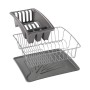 Égouttoir pour Évier Metaltex Gris (35 x 30 x 11 cm): Plus de 300.000 produits de grandes marques en vente directe à prix usine 