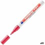 Marqueur permanent Edding 751 Rouge (10 Unités): Plus de 300.000 produits de grandes marques en vente directe à prix usine sur c