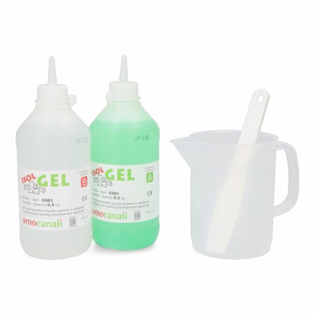 Kit d'isolation et d'étanchéité bicomposant ArnoCanal Isogel 2 x 500 g: Plus de 300.000 produits de grandes marques en vente dir