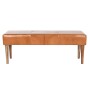 Banquette DKD Home Decor Camel Bois 122 x 41 x 46 cm: Plus de 300.000 produits de grandes marques en vente directe à prix usine 