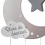 Carrousel pour Berceau Atmosphera Lune Gris Bois MDF: Plus de 300.000 produits de grandes marques en vente directe à prix usine 