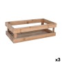 Boîte de rangement Inde Bambou 32,5 x 17,6 x 10 cm (3 Unités): Plus de 300.000 produits de grandes marques en vente directe à pr