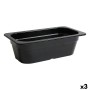 Plat à Gratin Inde Noir 32,5 x 17,6 x 10 cm (3 Unités): Plus de 300.000 produits de grandes marques en vente directe à prix usin