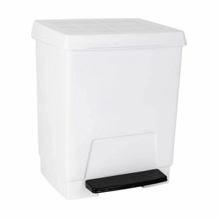 Seau à déchets avec pédale 23 L Blanc: Plus de 300.000 produits de grandes marques en vente directe à prix usine sur cadeaufou.c
