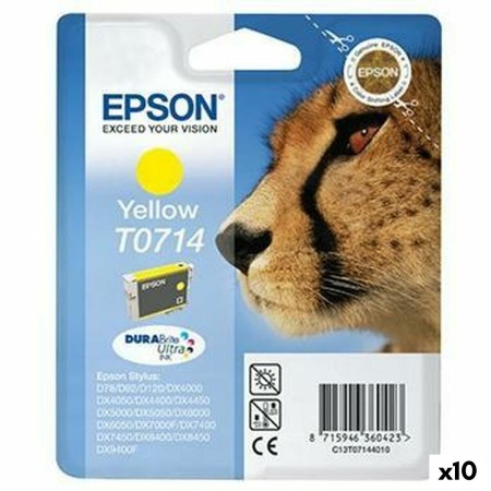 Cartouche d'encre originale Epson Jaune (10 Unités) (1 Unité): Plus de 300.000 produits de grandes marques en vente directe à pr