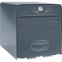 Boîte aux lettres Burg-Wachter Balthazar Anthracite acier galvanisé 36,5 x 28 x 31 cm: Plus de 300.000 produits de grandes marqu