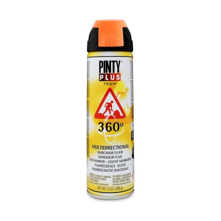 Peinture en spray Pintyplus Tech T143 360º Orange 500 ml: Plus de 300.000 produits de grandes marques en vente directe à prix us