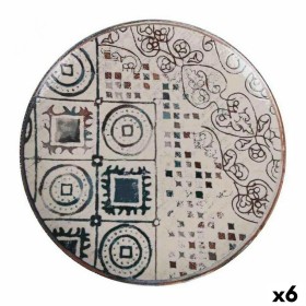 Assiette plate La Mediterránea Grecia Porcelaine (6 Unités): Plus de 300.000 produits de grandes marques en vente directe à prix