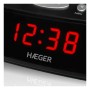 Radio-réveil Haeger RA-06B.005B Noir: Plus de 300.000 produits de grandes marques en vente directe à prix usine sur cadeaufou.co