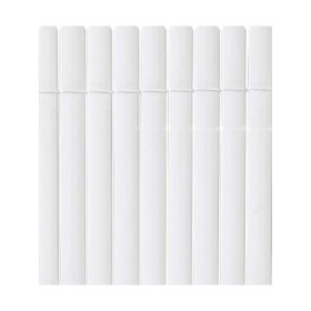Canisse Nortene Plasticane Ovale 1 x 3 m Blanc PVC: Plus de 300.000 produits de grandes marques en vente directe à prix usine su