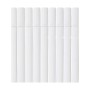 Canisse Nortene Plasticane Ovale 1 x 3 m Blanc PVC: Plus de 300.000 produits de grandes marques en vente directe à prix usine su