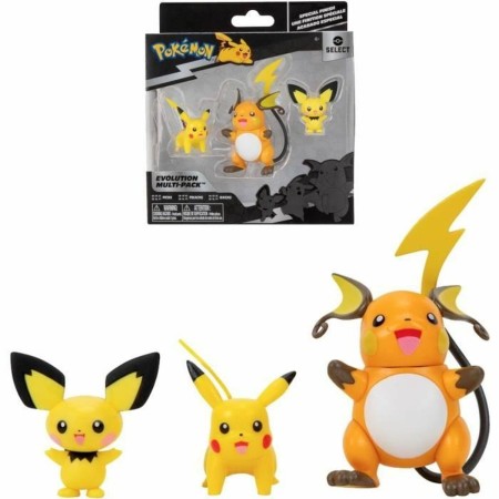 Ensemble de Figurines Pokémon Evolution Multi-Pack: Pikachu: Plus de 300.000 produits de grandes marques en vente directe à prix