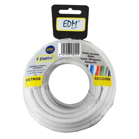 Câble Coaxial Antenne TV EDM 28229 Blanc 20 m: Plus de 300.000 produits de grandes marques en vente directe à prix usine sur cad