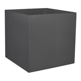 Pot EDA CF-6540042 Anthracite Gris foncé Plastique Carré 49,5 x 49,5 x 49,5 cm: Plus de 300.000 produits de grandes marques en v