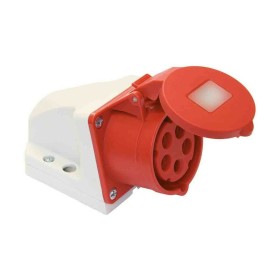 Socle de prise Solera 932154 CETAC Avec couvercle Rouge 32 A Surface: Plus de 300.000 produits de grandes marques en vente direc